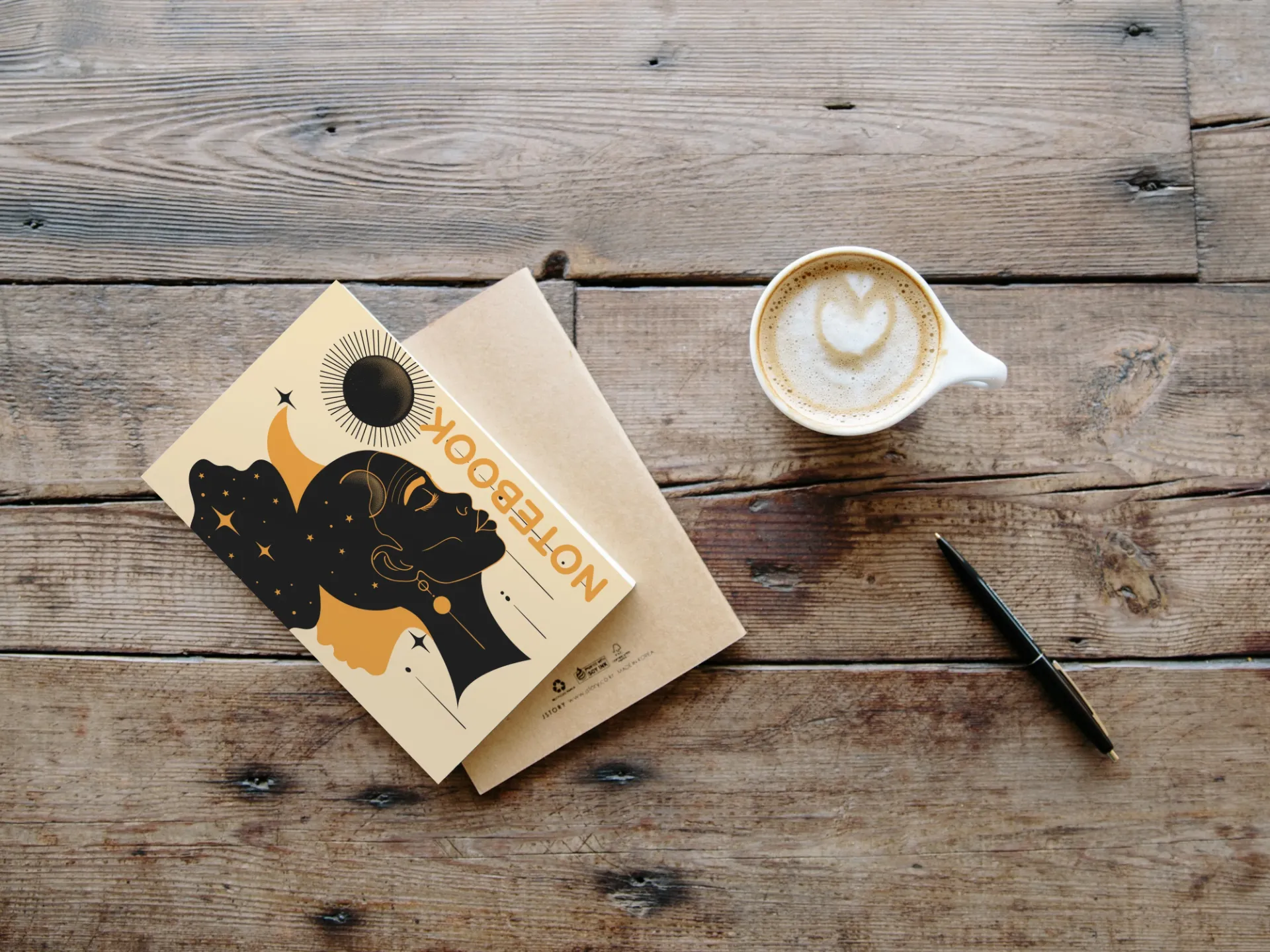 Tribal African Lady Notebook